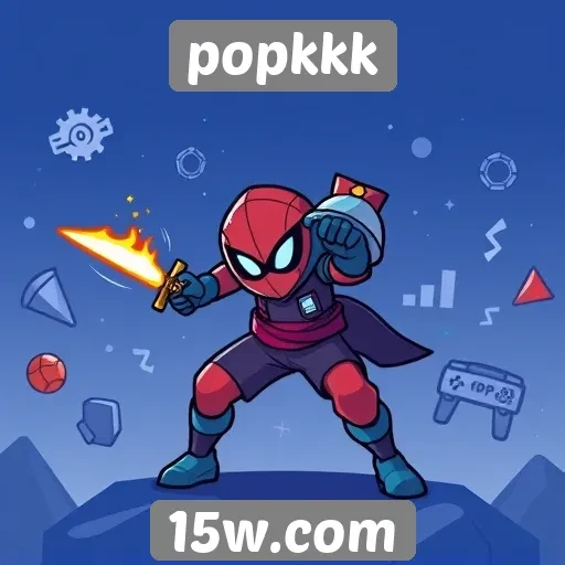 Recursos técnicos do site popkkk para jogadores